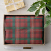 Stijlvolle rode en groene kerst Kerstmis ruit Tissuepapier (Geschenk)