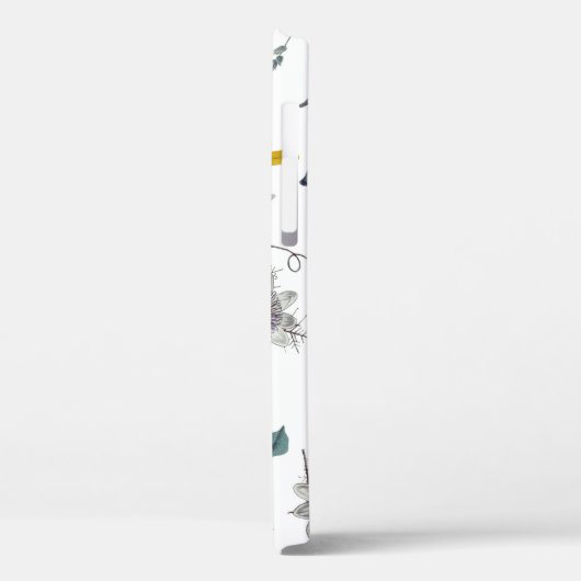 Stijlvolle Romantische Passion Flowers Case-Mate iPhone Case (Achterkant / Links)