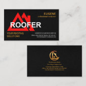 Stijlvolle roodrootsignaallaag visitekaartje (Voorkant / Achterkant)