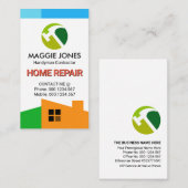 Stijlvolle Rooftop Blue Sky Lijst Visitekaartje (Voorkant / Achterkant)