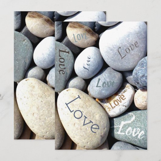 Stijlvolle, roomachtige, ongebruikelijke kleine kn save the date (Voorkant / Achterkant)