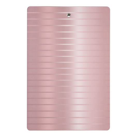 Stijlvolle Roos Gold-Sjabloon - Modern Mini Klembord (Achterkant)