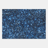 Stijlvolle Royal Blue Dragon & Mermaid Scales Glit Inpakpapier Vel (Voorkant 2)