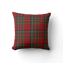 Stijlvolle Royal Stewart Tartan Plaid Kussen