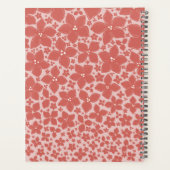 Stijlvolle Roze Bloesems Hydrangea Bloemen Planner (Achterkant)