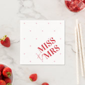 Stijlvolle roze en rode liefde hart bruids Miss na Servet (Insitu)