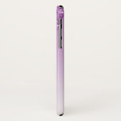 Stijlvolle roze en zwarte Eyelashes voor het uitdr Case-Mate iPhone Case (Achterkant/links)