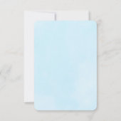 Stijlvolle roze flamingo en tropische bladeren Wed RSVP Kaartje (Achterkant)