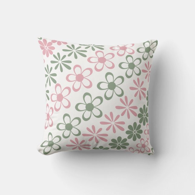 Stijlvolle roze flamingo Pillow Kussen (Voorkant)