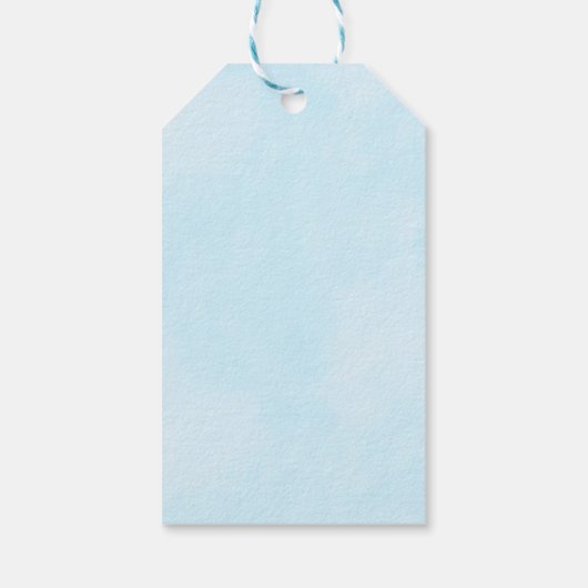 Stijlvolle roze flamingo & tropische lederen Dank  Cadeaulabel (Achterkant)