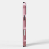 Stijlvolle Roze Geometrische Patroon iPhone Case (Achterkant / Rechts)