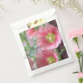 Stijlvolle roze koraal voorkeur Sleeve Bedankzakje (Gezegeld)