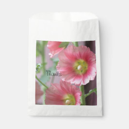 Stijlvolle roze koraal voorkeur Sleeve Bedankzakje