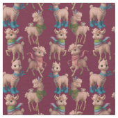 Stijlvolle roze lama's stof (Close Up)