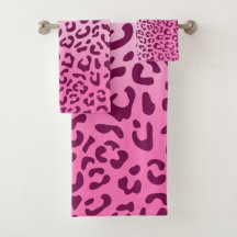 Stijlvolle roze luipaardprint