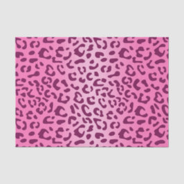 Stijlvolle roze luipaardprint tissuepapier