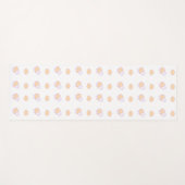 Stijlvolle roze luis met wolkenpatroon yogamat (Voorkant (horizontaal))