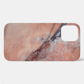 Stijlvolle roze marmer met Flaw Hoesje-maate iPhon Case-Mate iPhone Case (Achterkant (horizontaal))