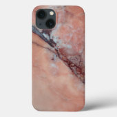 Stijlvolle roze marmer met zwakke plek Case-Mate iPhone case (Achterkant)