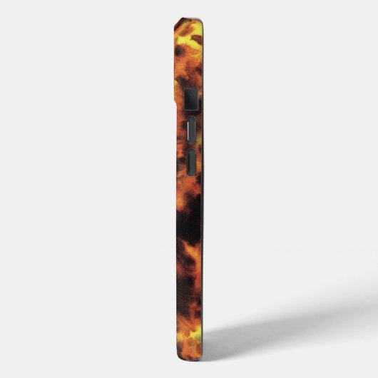 Stijlvolle roze monogram schildpad Case-Mate iPhone case (Achterkant / Links)