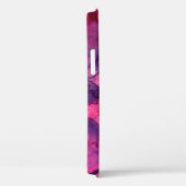 Stijlvolle roze Paarse Waterverf personaliseren Case-Mate iPhone Case (Achterkant / Rechts)