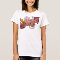 Stijlvolle Roze ROZE EN GOUD GLITTERIGE VLOEISTOF 
