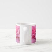 Stijlvolle  roze rozen naam Angela floral boho Espresso Kop (Achterkant)