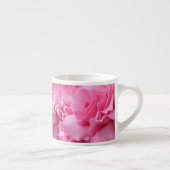 Stijlvolle  roze rozen naam Angela floral boho Espresso Kop (Rechts)