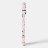 Stijlvolle Roze Vrouwelijke Golf Ontwerp Custom Mo Case-Mate iPhone Case (Achterkant / Rechts)