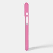 Stijlvolle roze witte racestaven, afgebeeld Case-Mate iPhone case (Achterkant / Links)