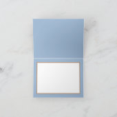 Stijlvolle Roze Witte Roos & Clematis Chic Dank Je Bedankkaart (Binnen)