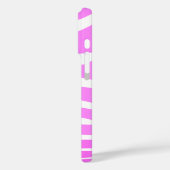 Stijlvolle roze Zebra Afdrukken Case-Mate iPhone Case (Achterkant / Links)