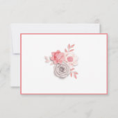 Stijlvolle RSVP-kaart – volledig  RSVP Kaartje (Achterkant)