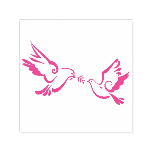 Stijlvolle rubberen stempels, opvallen  zelfinktende stempel (Design)