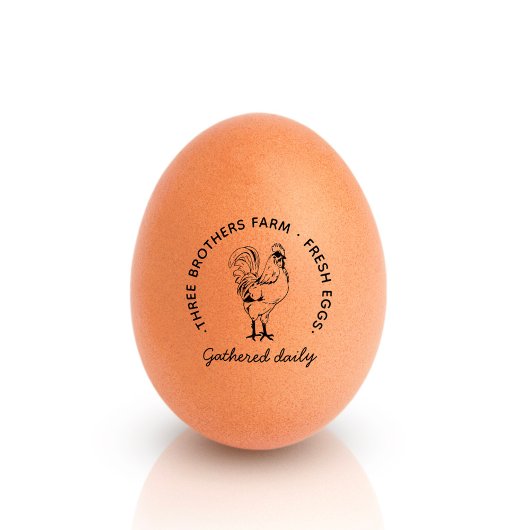 Stijlvolle Rustic Aangepaste Boerderijnaam | Infor Rubberstempel