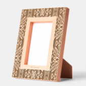 Stijlvolle Rustic Laser geëtste Houten Afbeeldinge Gegraveerde Lijstjes (Links)