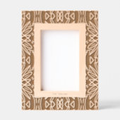 Stijlvolle Rustic Laser geëtste Houten Afbeeldinge Gegraveerde Lijstjes (Voorkant)