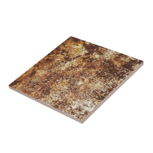 Stijlvolle rustieke textuur tegeltje (Zijkant)