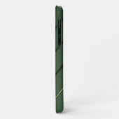 Stijlvolle Sage Green & Gold Case-Mate iPhone Case (Achterkant/links)