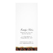 Stijlvolle Salon Rack Kaart (Achterkant)