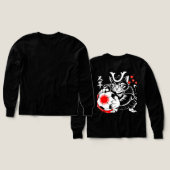 Stijlvolle Samurai Kat Japan Voetbal Voor Voetbalf (Voorkant /achterkant)