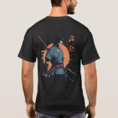 Stijlvolle Samurai T-shirt (Achterkant)
