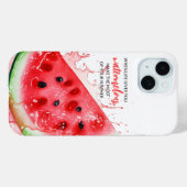 Stijlvolle Sappige Watermeloen Motivatie Zomer Case-Mate iPhone Case (Achterkant (horizontaal))