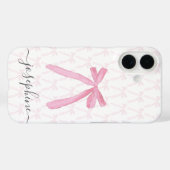 Stijlvolle schattige Roze Esthetische Ribbonbows o Case-Mate iPhone Case (Achterkant (horizontaal))