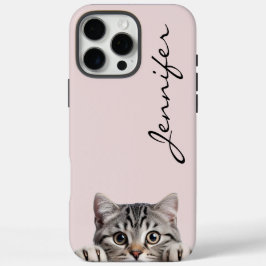 Stijlvolle Schattigee Cat iPhone iPhone 16 Pro Max Hoesje