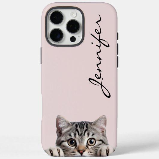Stijlvolle Schattigee Cat iPhone Case-Mate iPhone Case (Achterkant)