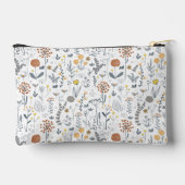 Stijlvolle Schattigee Floral School Pencil Hoesje Etui (Achterkant)