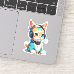 Stijlvolle Schattigee kat Sticker