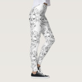 Stijlvolle  schedel leggings (Rechts)