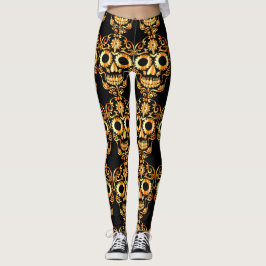 Stijlvolle  schedel leggings